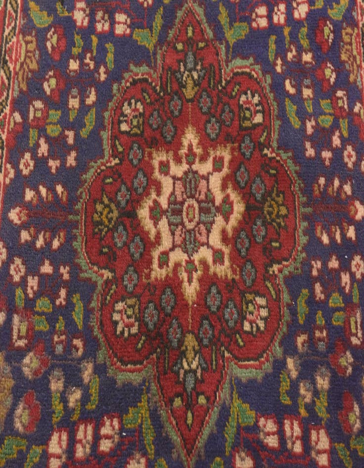 Detail image of 2' 10 x 4' 9 Hand Knotted Tabriz Persian Wool Rug