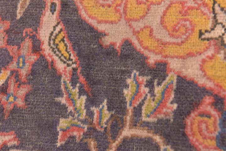 3' 8 x 6' 9 Hand Knotted Tabriz Persian Wool Rug