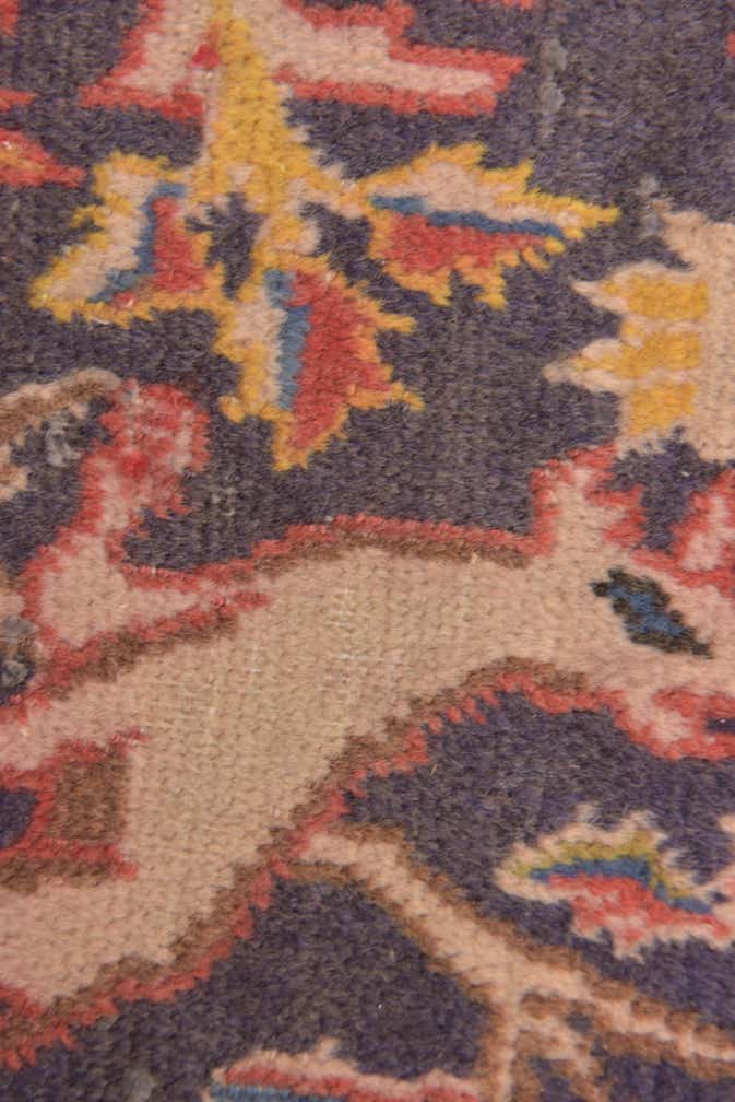 3' 8 x 6' 9 Hand Knotted Tabriz Persian Wool Rug