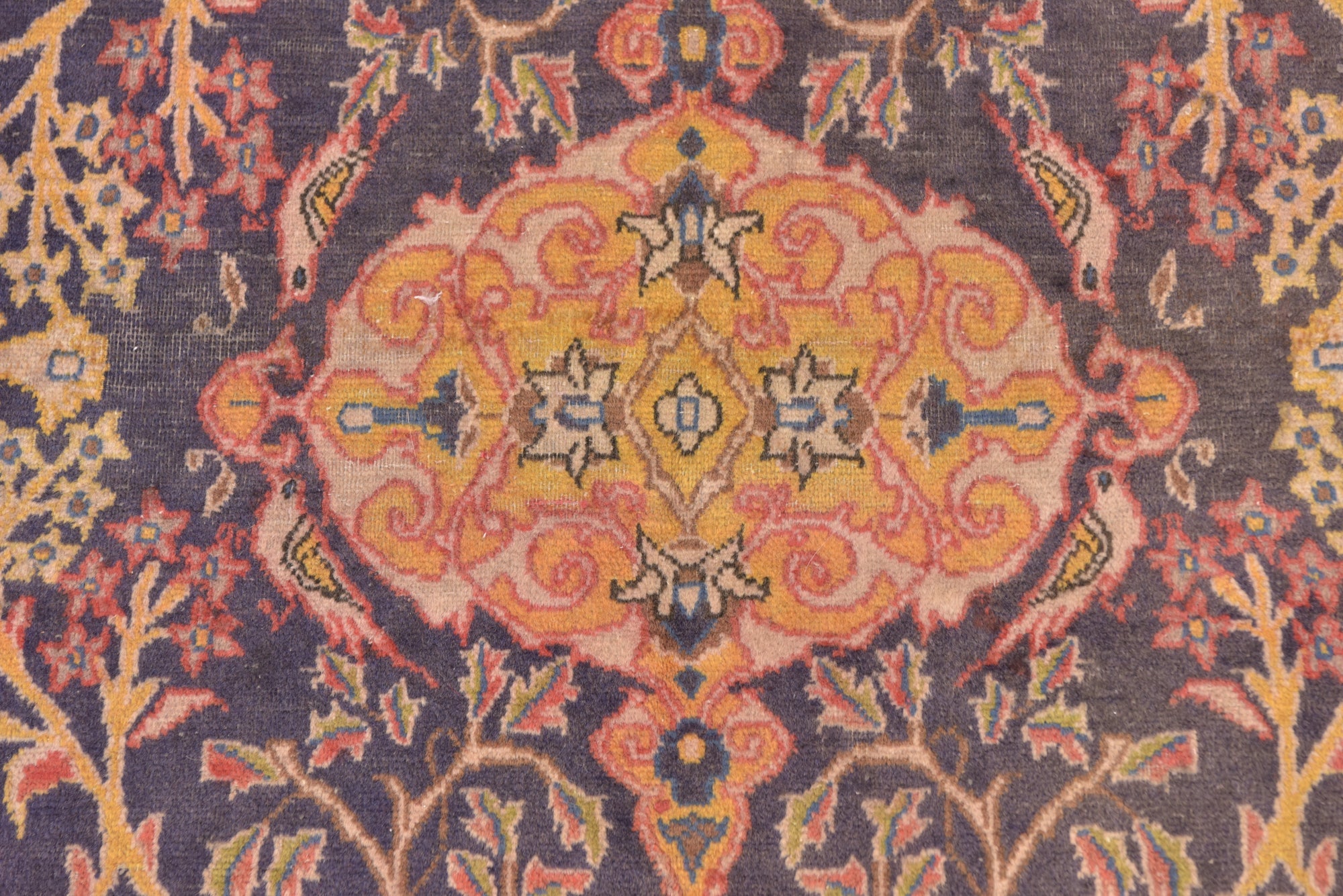 3' 8 x 6' 9 Hand Knotted Tabriz Persian Wool Rug