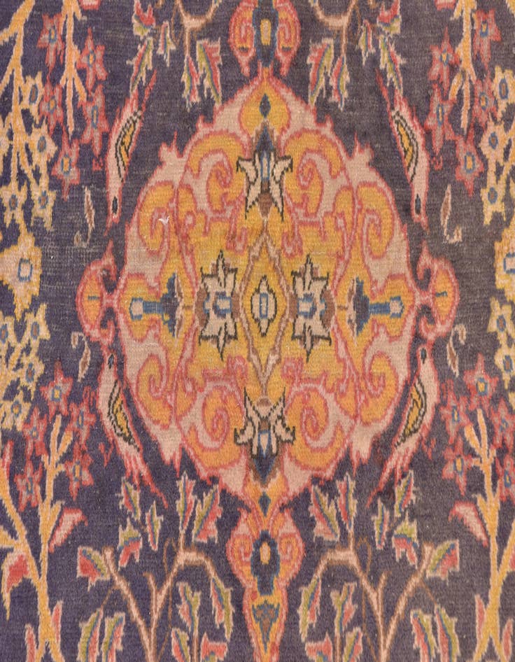 Detail image of 3' 8 x 6' 9 Hand Knotted Tabriz Persian Wool Rug