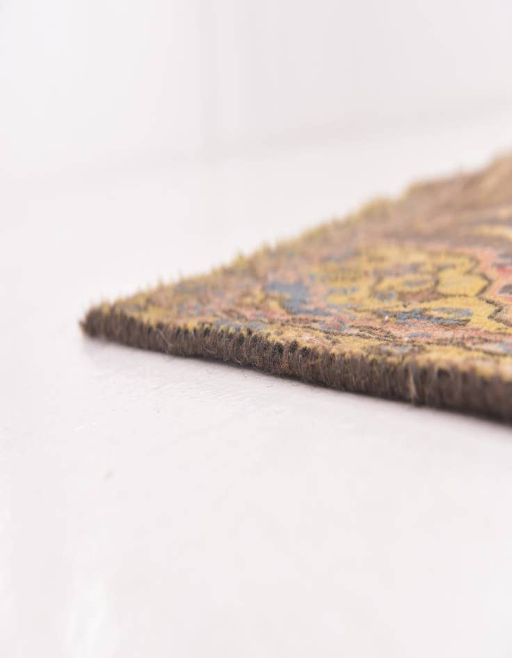 Detail image of 3' 8 x 6' 9 Hand Knotted Tabriz Persian Wool Rug