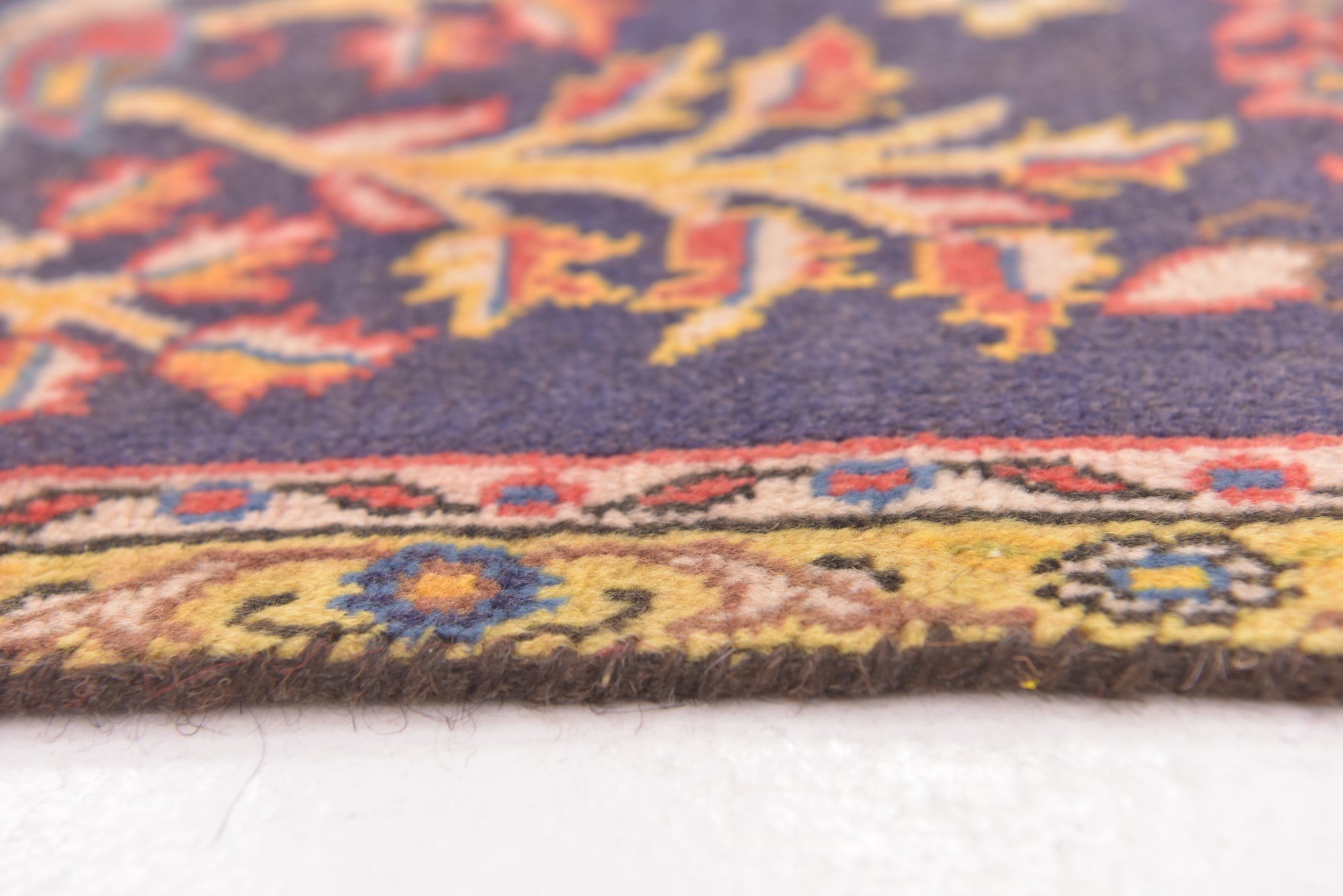 3' 8 x 6' 9 Hand Knotted Tabriz Persian Wool Rug