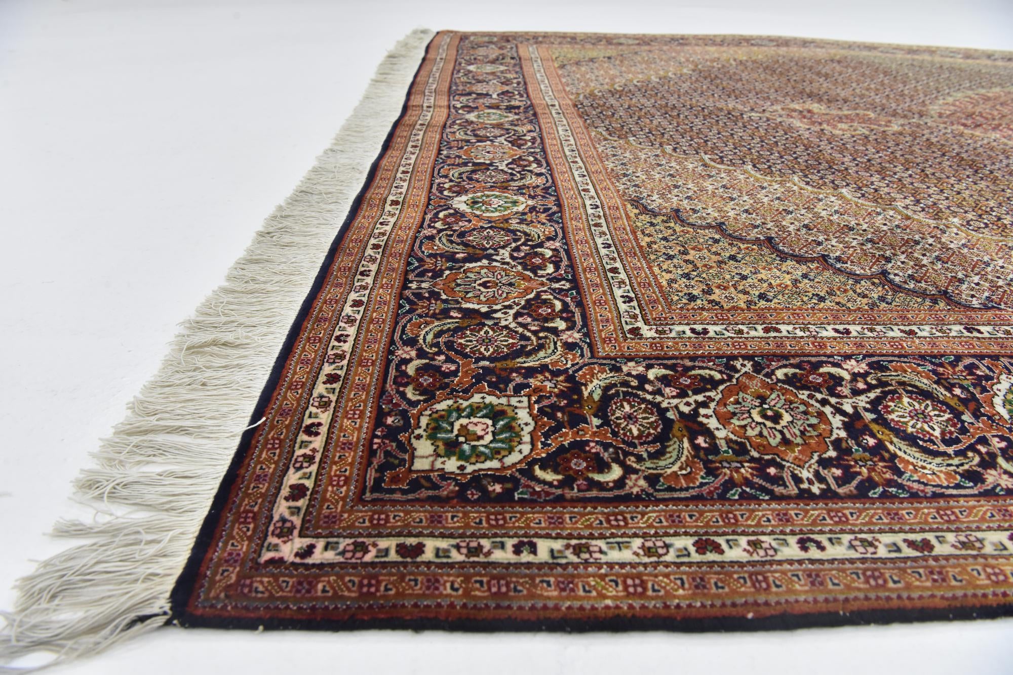 6' 9 x 9' 6 Hand Knotted Tabriz Persian Rug