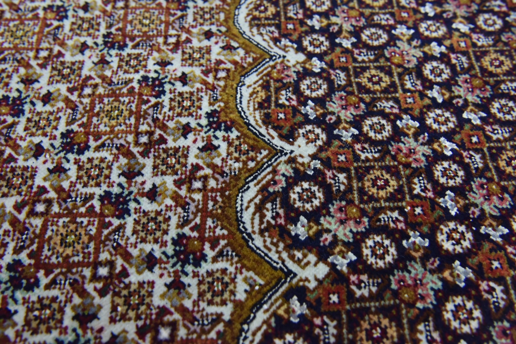 6' 9 x 9' 6 Hand Knotted Tabriz Persian Rug