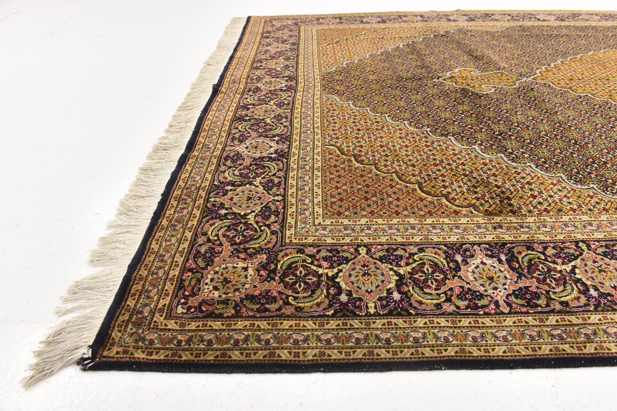 6' 8 x 9' 10 Hand Knotted Tabriz Persian Rug