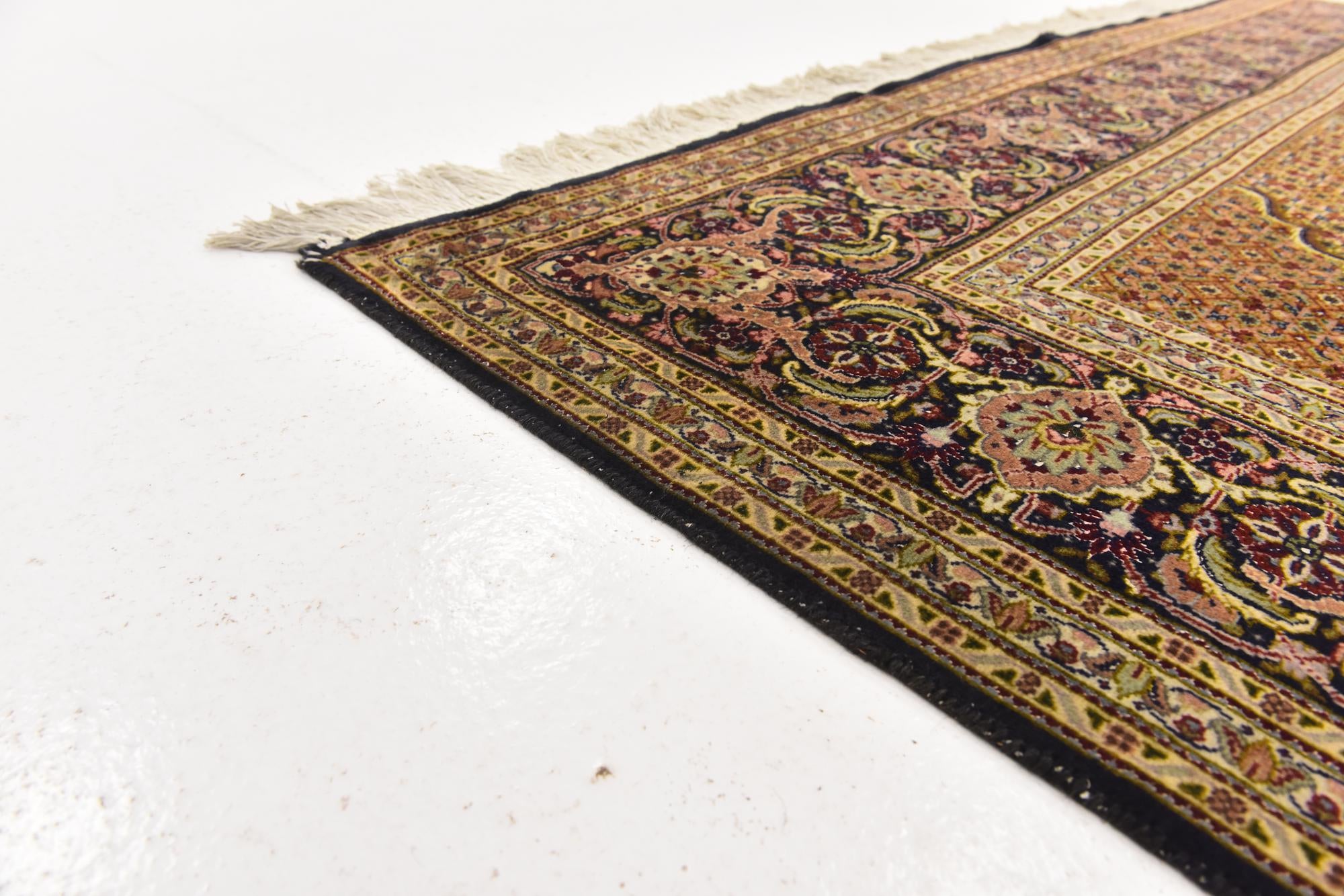 6' 8 x 9' 10 Hand Knotted Tabriz Persian Rug