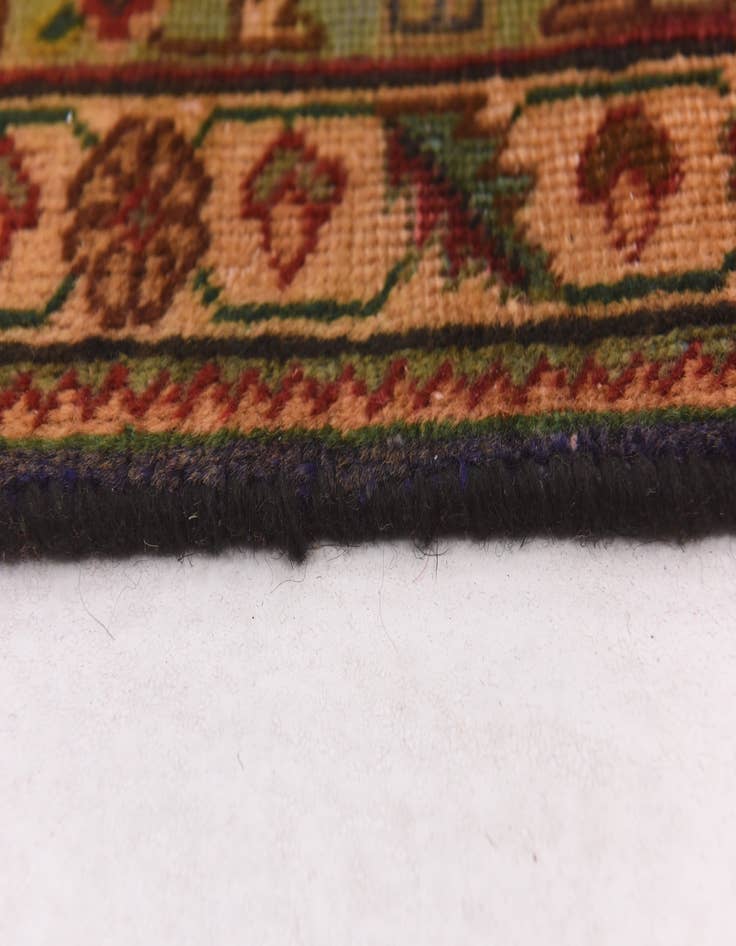 Detail image of 9' 9 x 12' 7 Hand Knotted Tabriz Persian Wool Rug