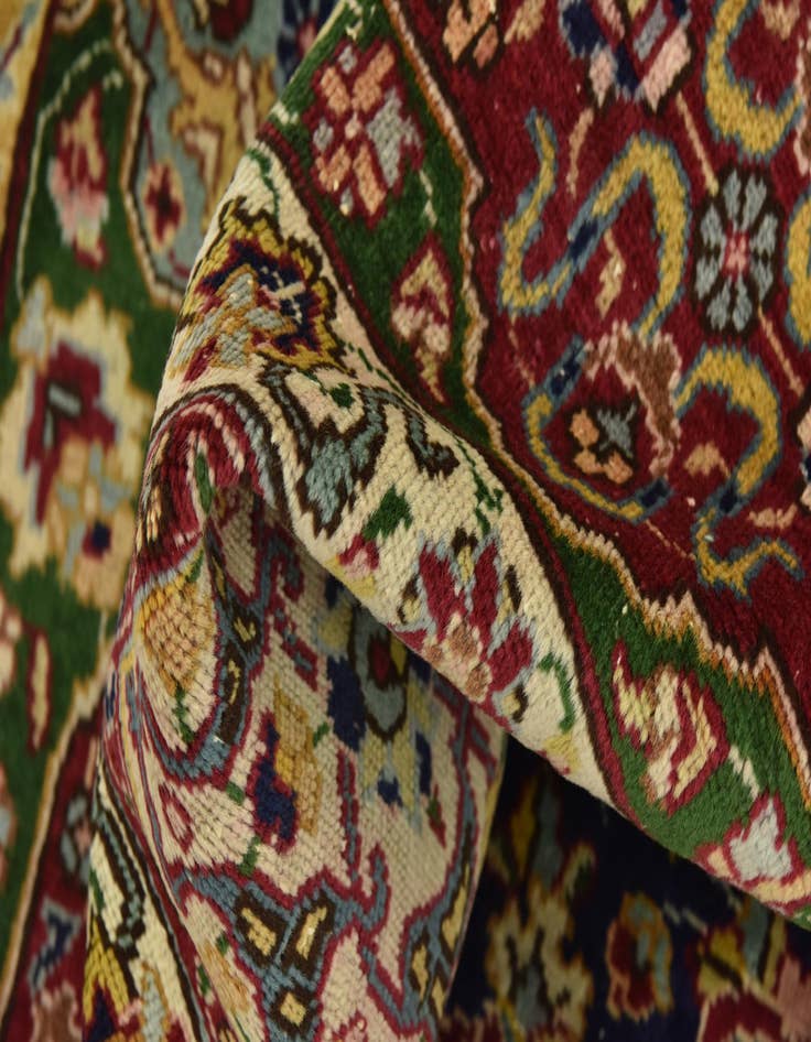 Detail image of 10' x 13' Hand Knotted Tabriz Persian Wool Rug