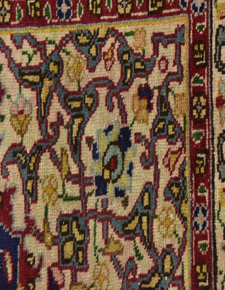 Detail image of 10' x 13' Hand Knotted Tabriz Persian Wool Rug