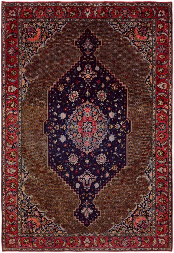 205cm x 285cm Tabriz Alfombra Lana