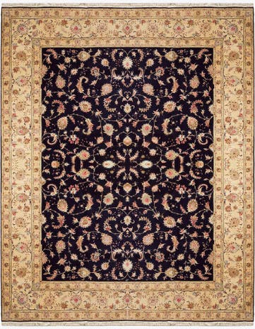 11' 5 x 14' 2 Hand Knotted Tabriz Persian Rug