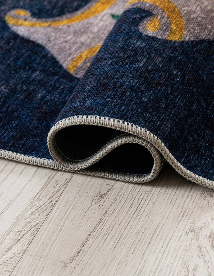 Detail image of 4' x 6' Connecticut The Flag Collection Rug