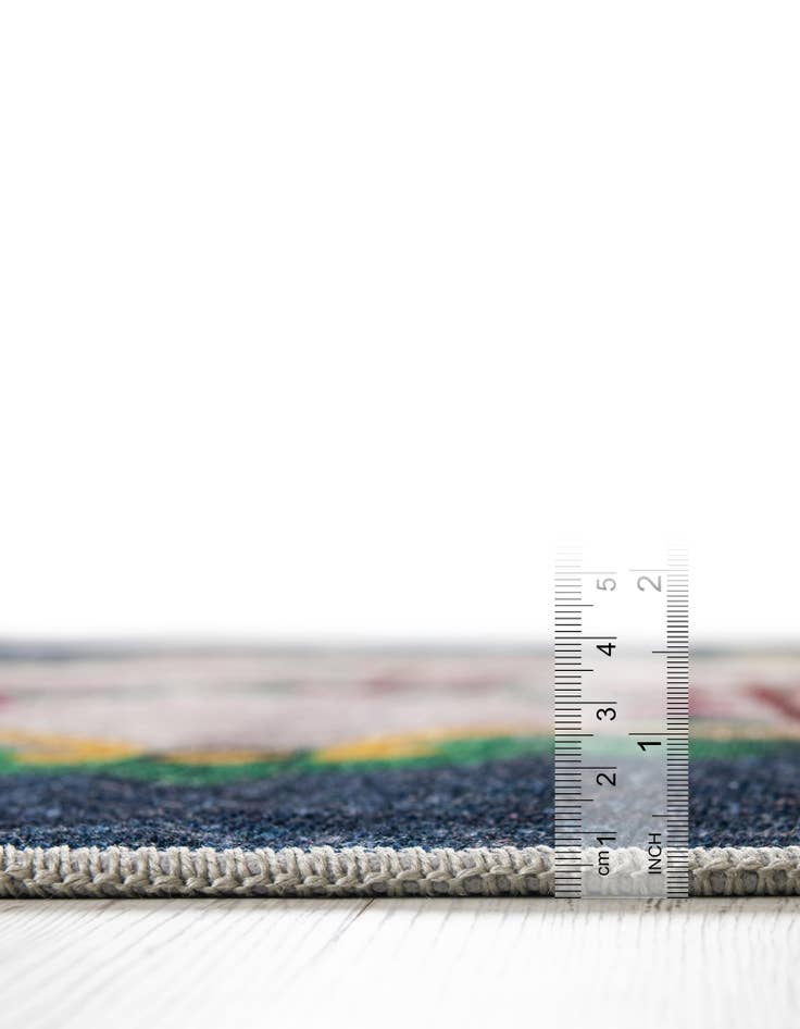 Detail image of 4' x 6' Connecticut The Flag Collection Rug