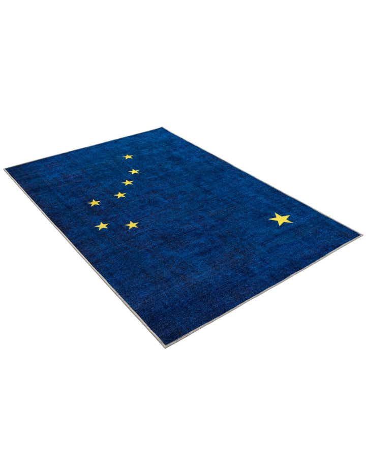 4' x 6' Alaska The Flag Collection Rug