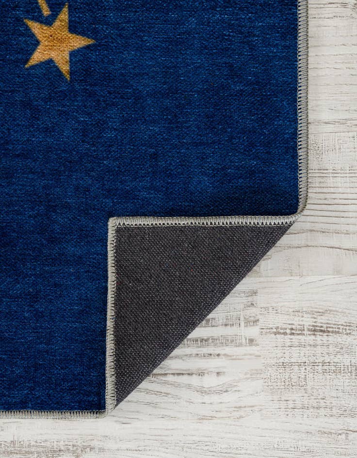 Detail image of 8' x 11' Indiana The Flag Collection Rug
