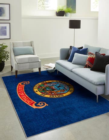4' x 6' Idaho The Flag Collection Rug