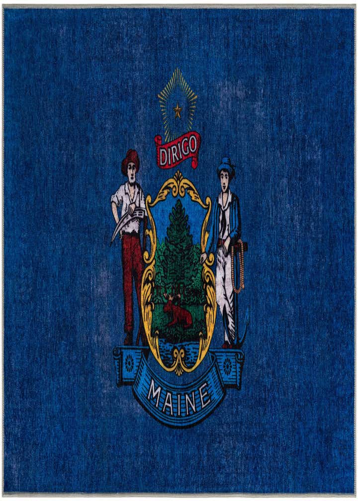 2' x 3' Maine The Flag Collection Rug