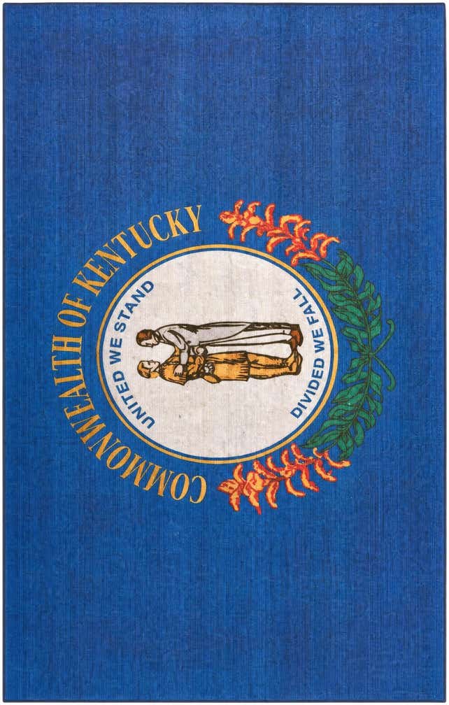 5' x 8' Kentucky The Flag Collection Rug