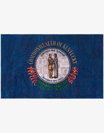 6' x 9' Kentucky The Flag Collection Rug