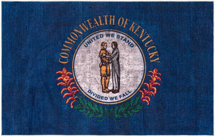 9' x 12' Kentucky The Flag Collection Rug