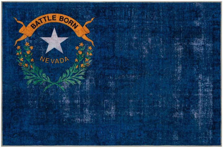 6' x 9' Nevada The Flag Collection Rug