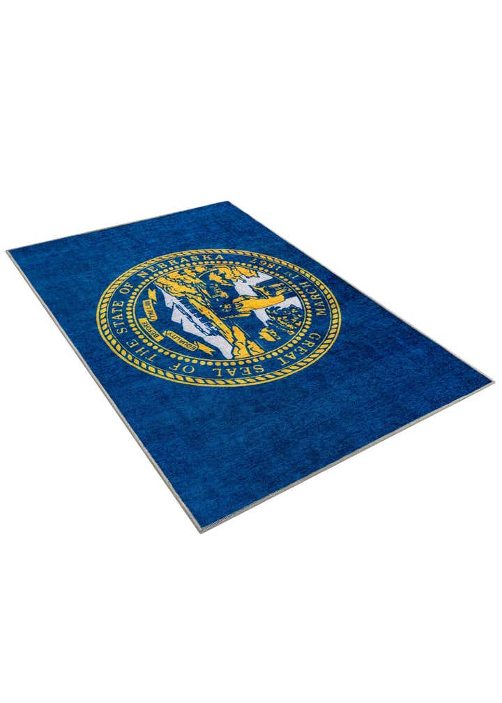 4' x 6' Nebraska The Flag Collection Rug
