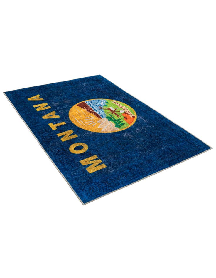Detail image of 4' x 6' Montana The Flag Collection Rug