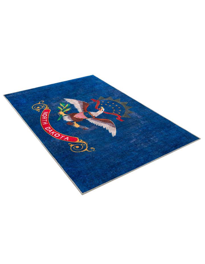 4' x 6' North Dakota The Flag Collection Rug