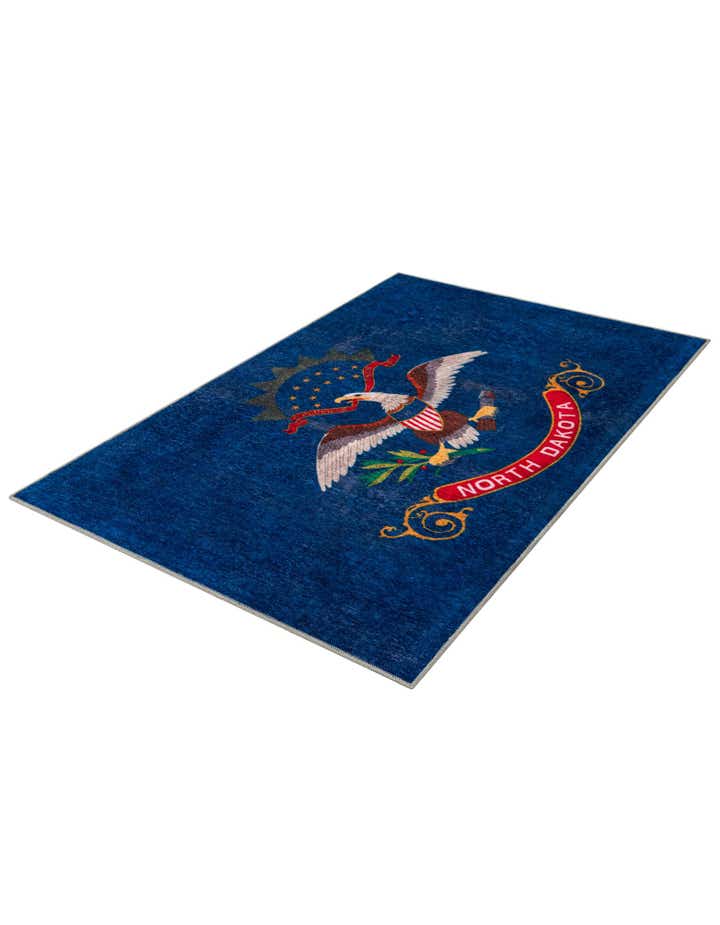 4' x 6' North Dakota The Flag Collection Rug