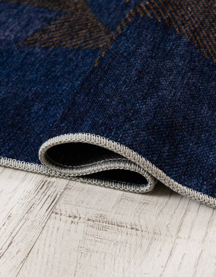 Detail image of 6' x 9' North Dakota The Flag Collection Rug