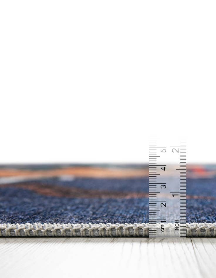 Detail image of 5' x 7' New York The Flag Collection Rug