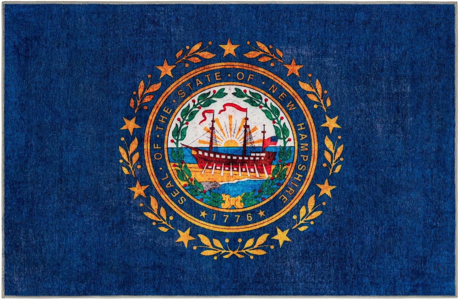 8' x 10' New Hampshire The Flag Collection Rug