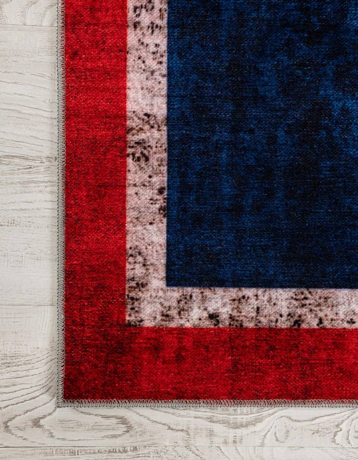 Detail image of 8' x 10' Wyoming The Flag Collection Rug