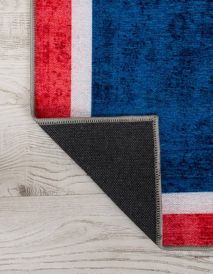 Detail image of 5' x 8' Wyoming The Flag Collection Rug