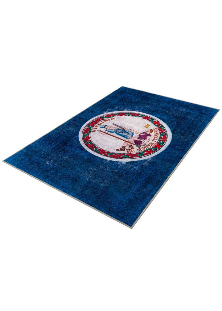 4' x 6' Virginia The Flag Collection Rug