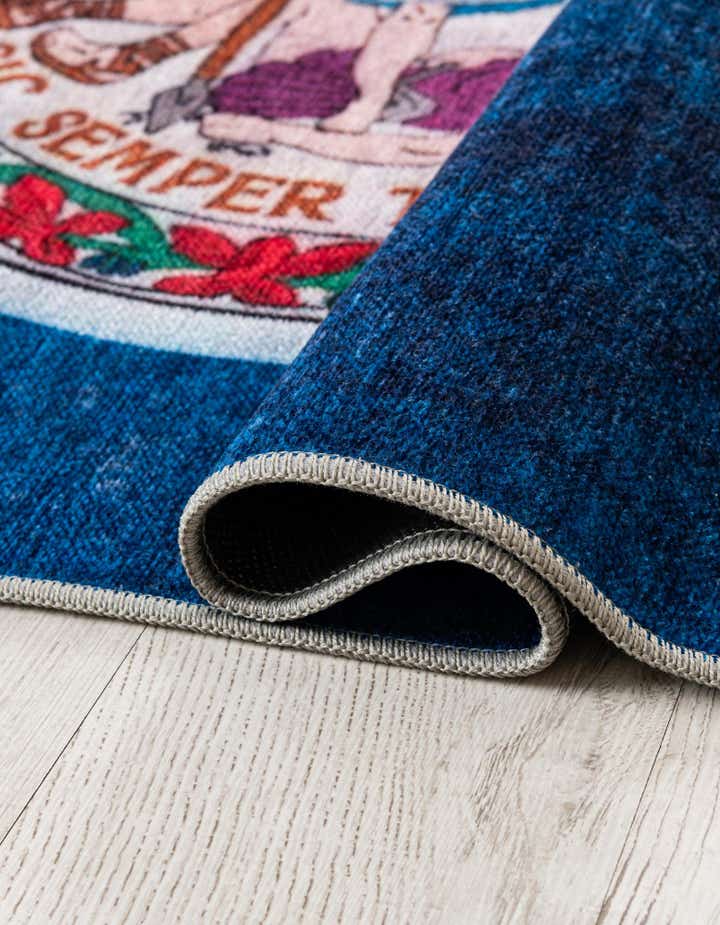 8' x 11' Virginia The Flag Collection Rug