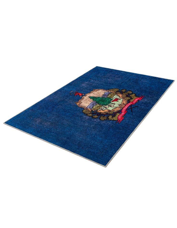Detail image of 4' x 6' Vermont The Flag Collection Rug