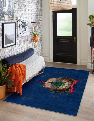 2' x 3' Vermont The Flag Collection Rug