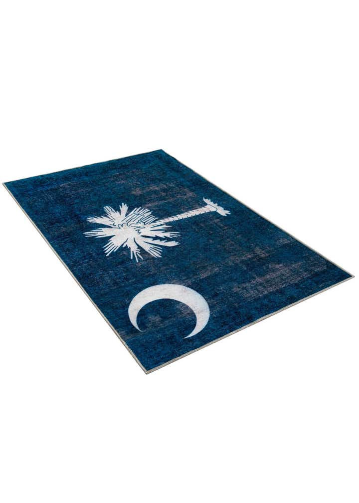 4' x 6' South Carolina The Flag Collection Rug