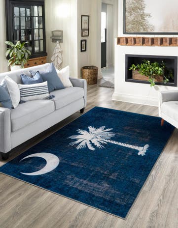 2' x 3' South Carolina The Flag Collection Rug