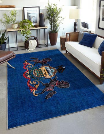 2' x 3' Pennsylvania The Flag Collection Rug