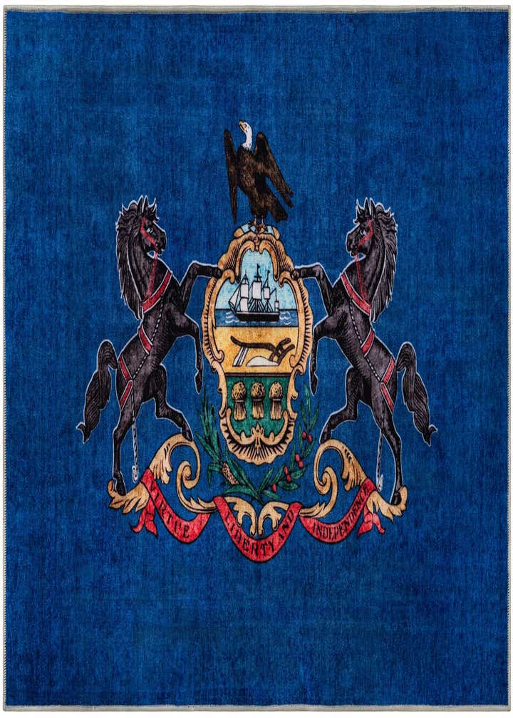 8' x 11' Pennsylvania The Flag Collection Rug