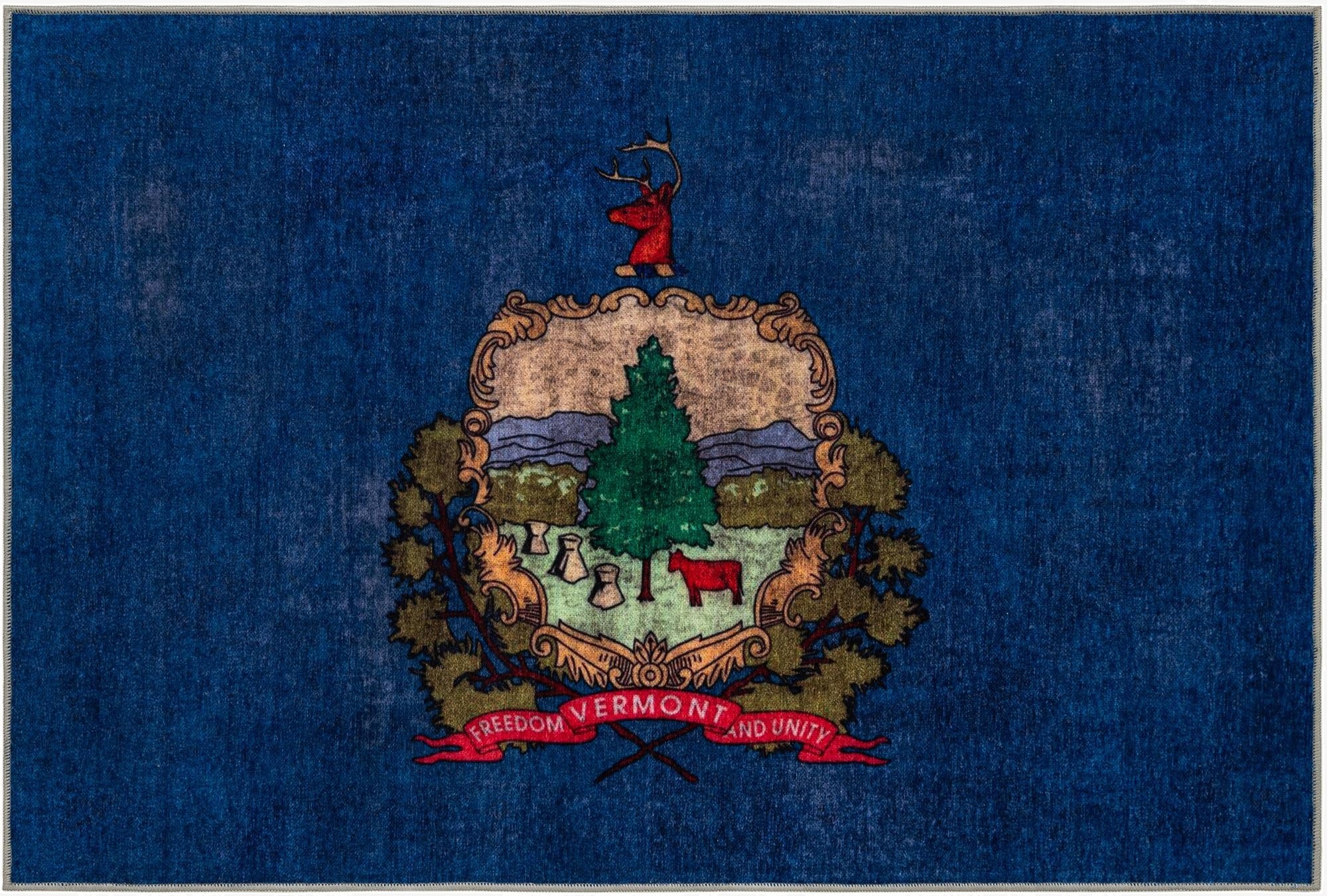 7' x 10' Vermont The Flag Collection Rug