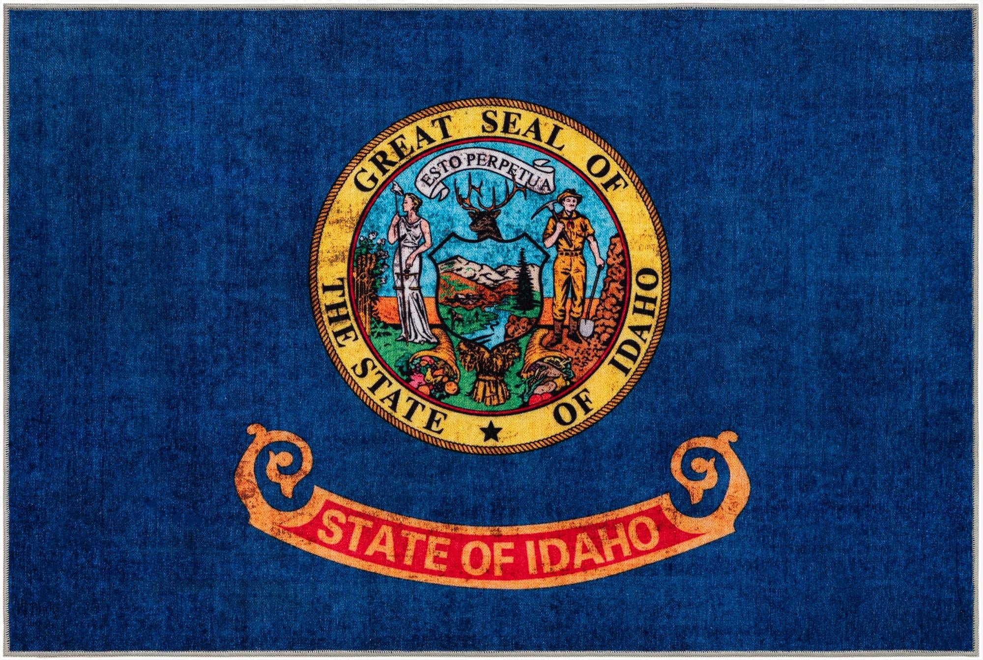 4' x 6' Idaho The Flag Collection Rug