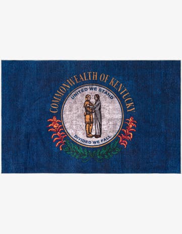 4' x 6' Kentucky The Flag Collection Rug