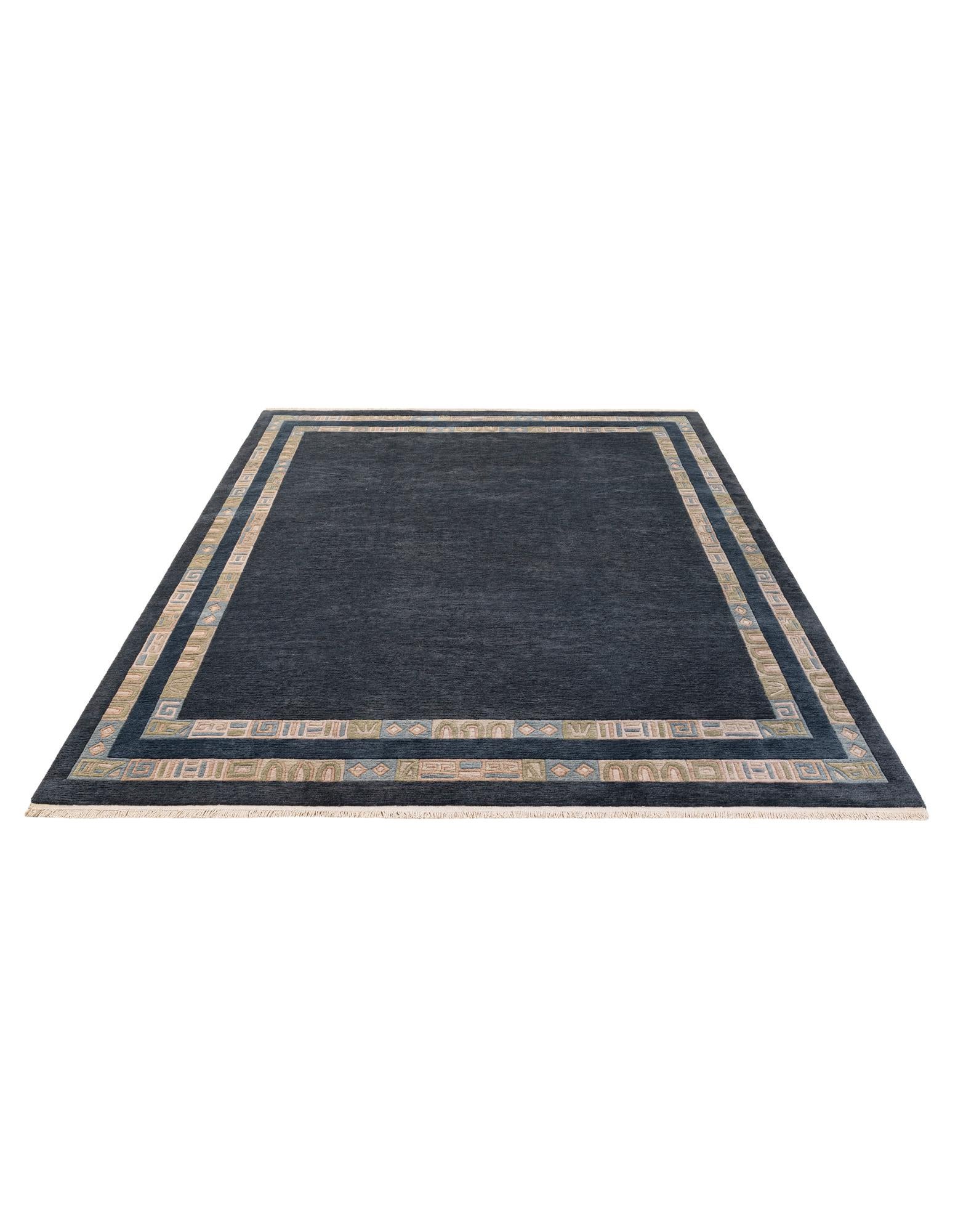 8' 7 x 11' 10 Hand Knotted Tibet Wool Rug