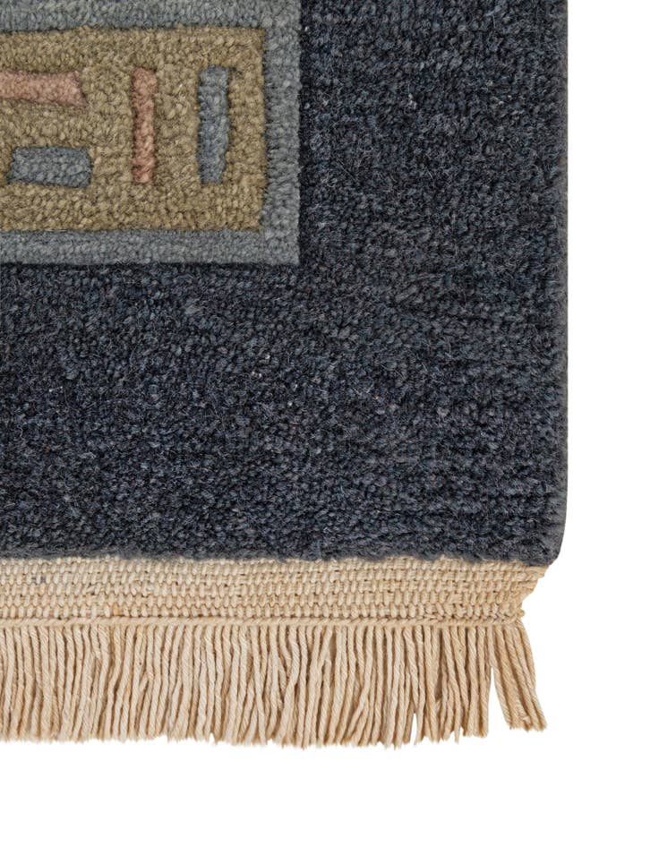 Detail image of 8' 7 x 11' 10  Hand Knotted Tibet Wool Rug