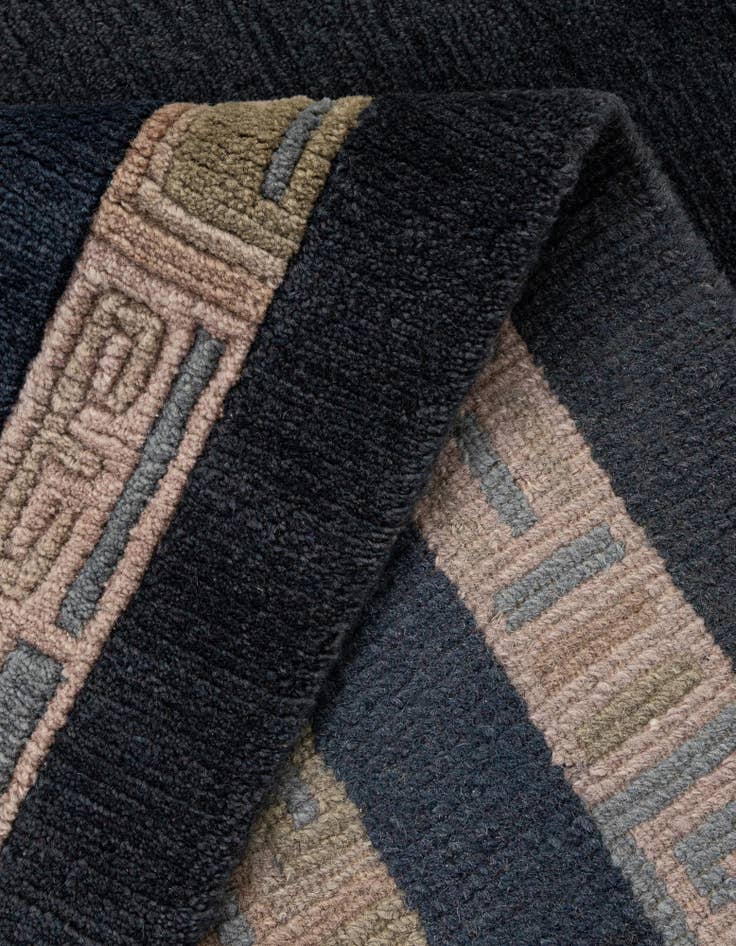 Detail image of 8' 7 x 11' 10  Hand Knotted Tibet Wool Rug