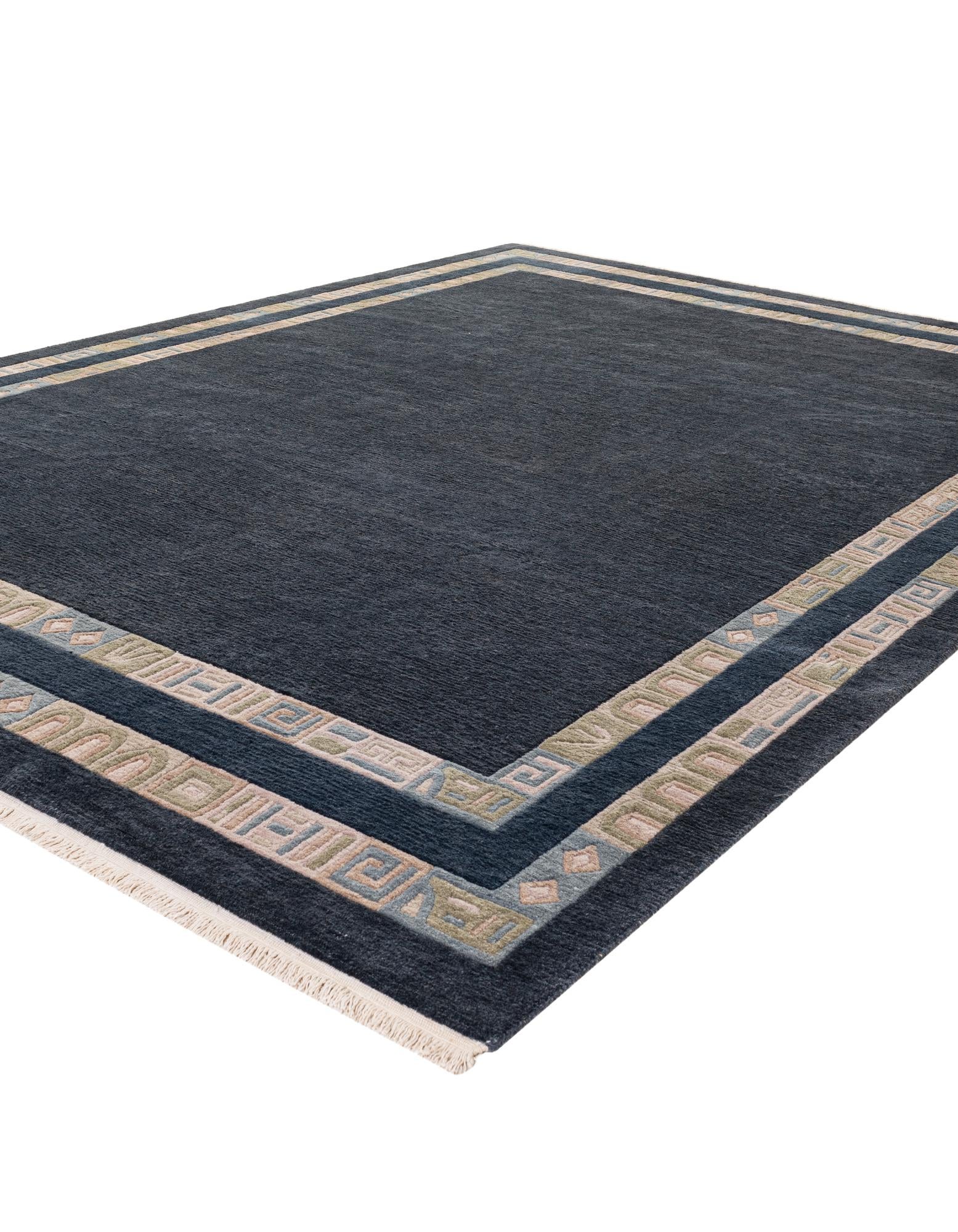8' 7 x 11' 10 Hand Knotted Tibet Wool Rug